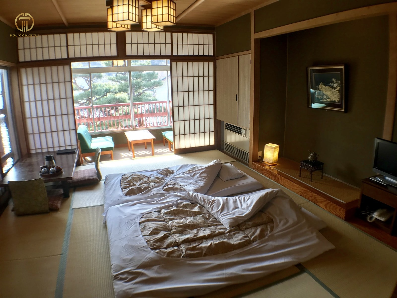 Phòng ngủ không giường truyền thống của Nhật Bản