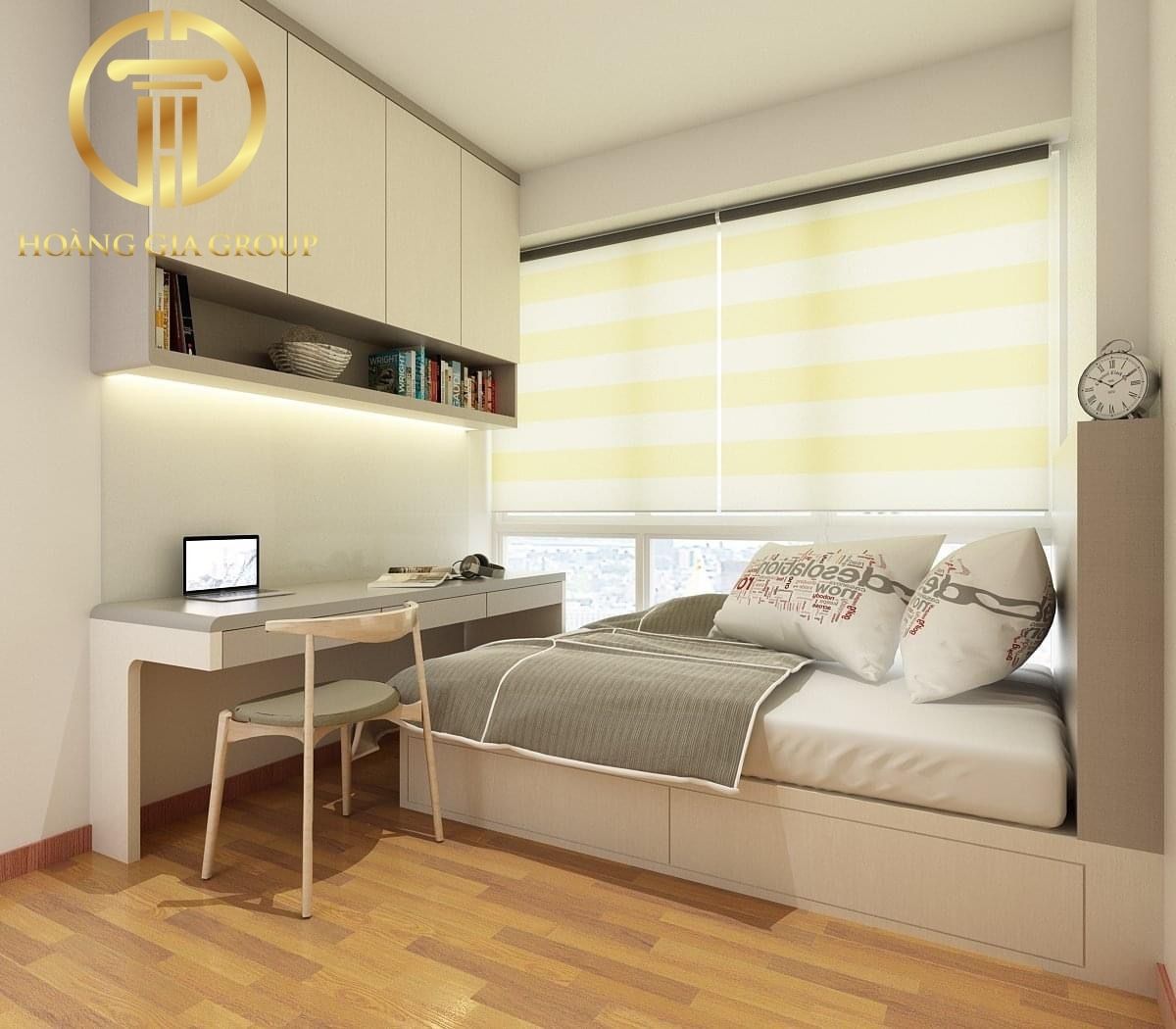 Sở hữu ngay không gian ngủ lý tưởng cùng cách thiết kế phòng ngủ với diện  tích nhỏ